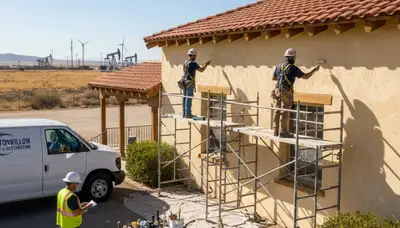 Bakersfield, CA painting contractors providing professional interior and exterior house painting services
