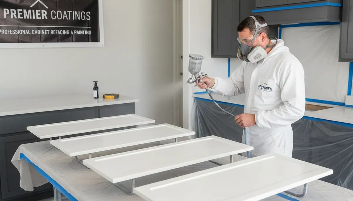 Cabinet painting service in Bakersfield, CA for durable kitchen finishes in hot, dusty conditions