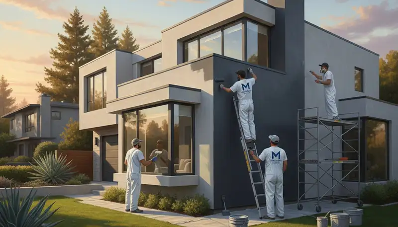 Exterior house painting in Bakersfield, CA for durable, sun-resistant home protection