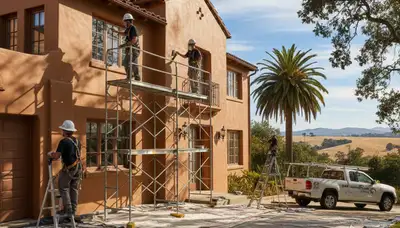 Bakersfield, CA painting contractors providing professional interior and exterior painting services