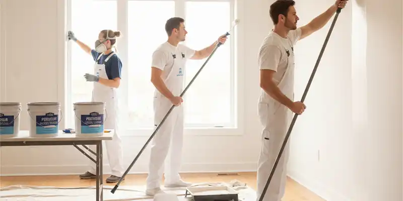 Professional Bakersfield, CA painting company hero image for interior and exterior house painting services