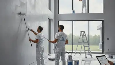 Interior house painting service in Bakersfield, CA for durable, dust-resistant wall finishes