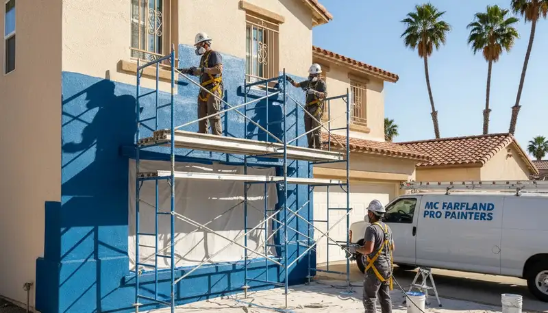 Professional painters serving Bakersfield, CA for interior and exterior home painting services