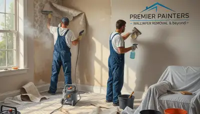Bakersfield, CA wallpaper removal service preparing walls for painting and new finish